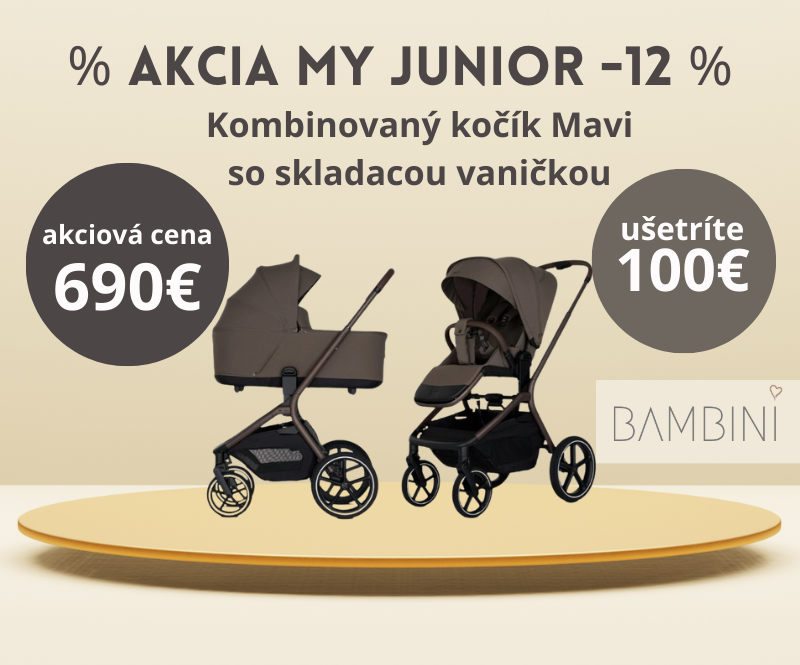 kočík My Junior mavi -12%